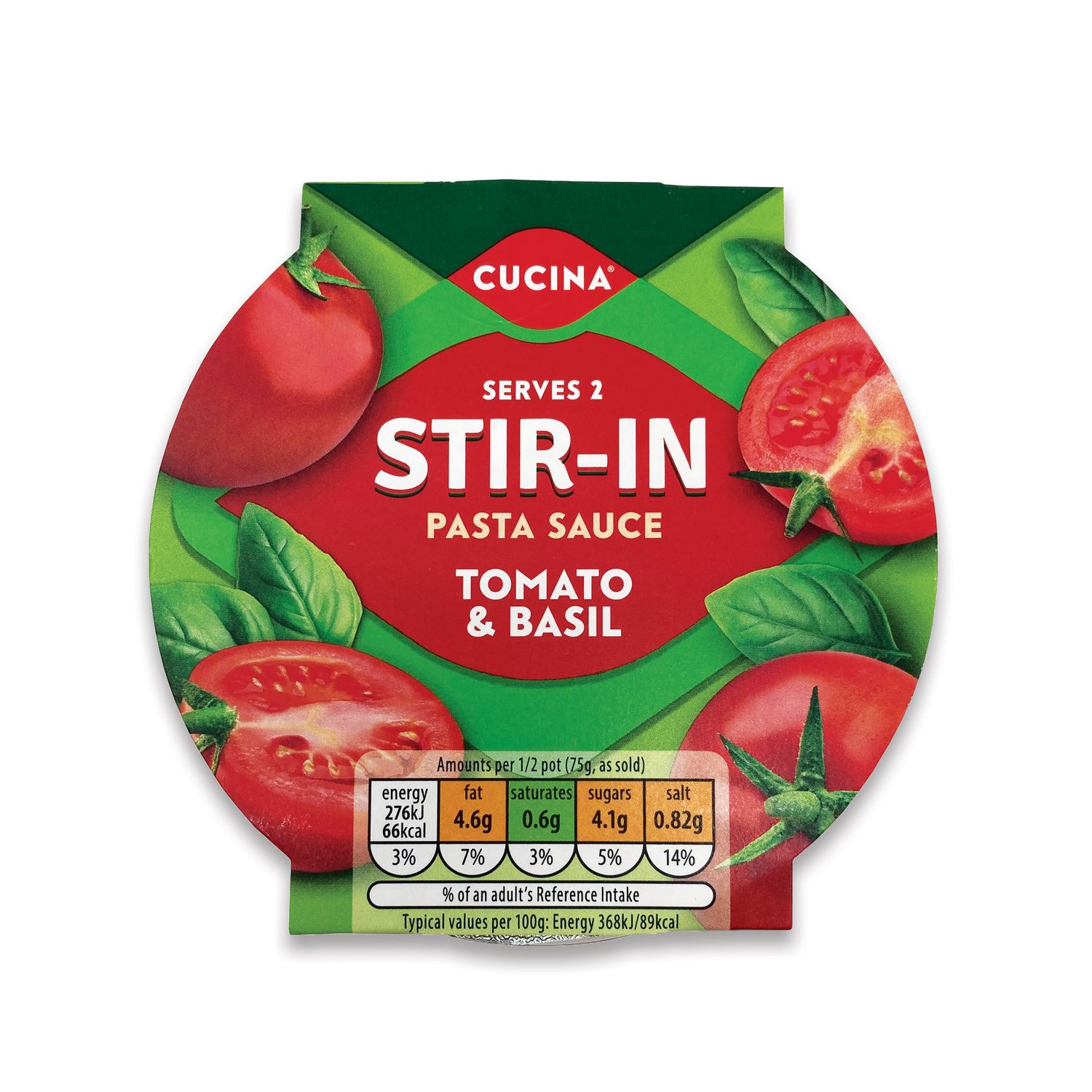 Cucina Stir In Pasta Sauce Tomato & Basil 150g ALDI